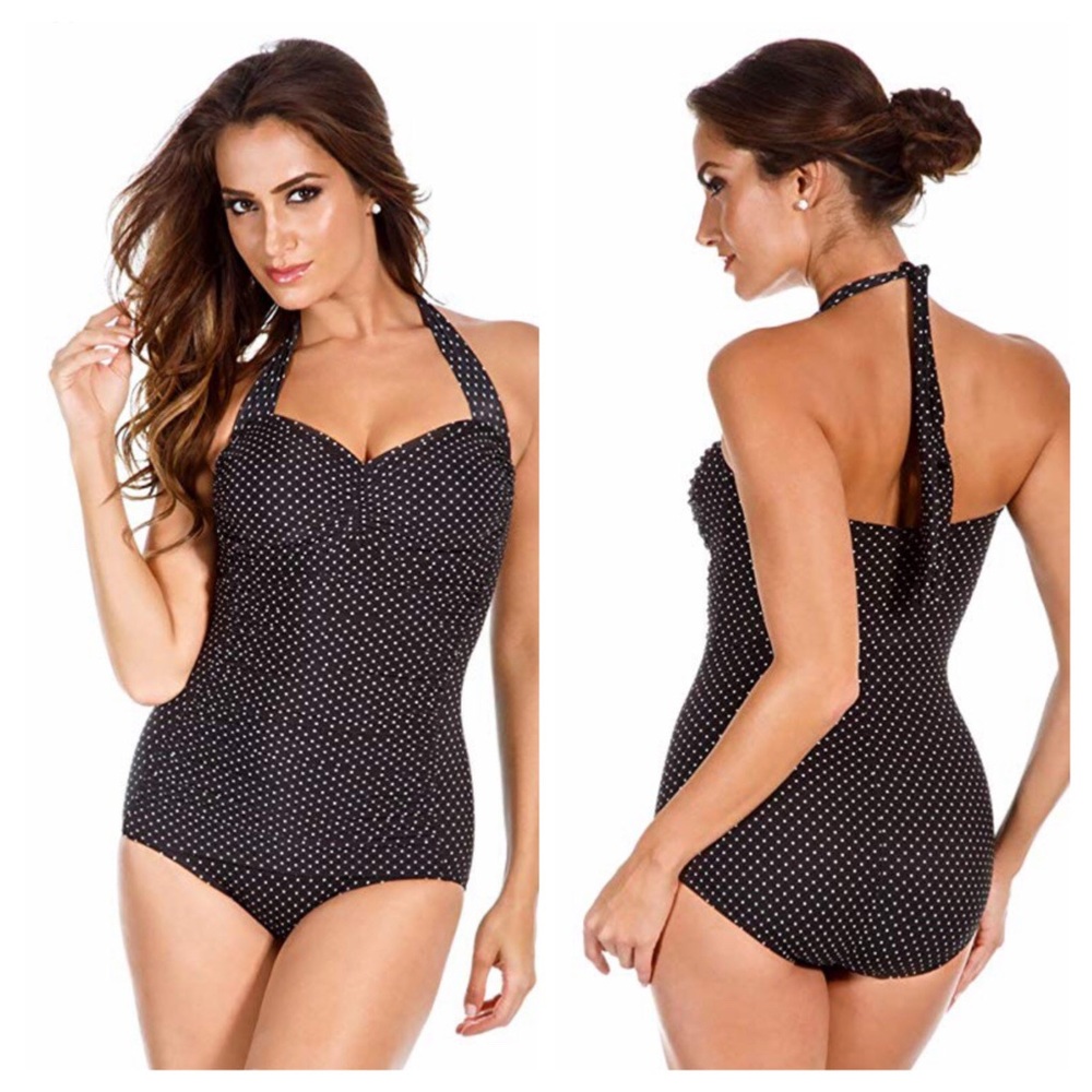 Miraclesuit Pin Point Spellbound One/Piece Sz 4